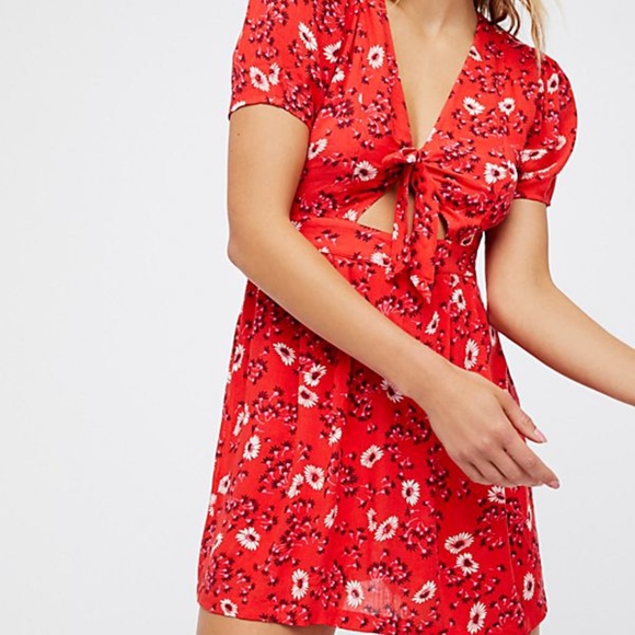 Free People Womens Jinx Tie Romper